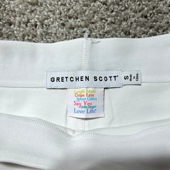 Gretchen Scott Women's Sz Small White Shorts - Picture 6 of 8